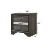 Naima - Nightstand - Gray - Image 7