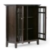 Bedford - Medium Storage Cabinet - Dark Tobacco Brown - Image 3