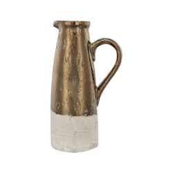 Candia - Terracotta Pitcher - Brown - Ceramic