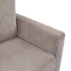 Twin Size Sofa Bed Sleeper Sofa Loveseat With Foldable Mattress, Side Table, Storage Pocket & USB Ports - Gray Brown - Image 17