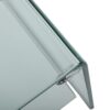 Modern Tempered Glass TV Stand With Shelf And Open Back Design - Clear - Image 12