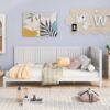 Full Size Daybed / Sofa Bed - White - Image 9