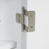 Triangle Bathroom Storage Cabinet With Adjustable Shelves, Freestanding Floor Cabinet For Home Kitchen - White - Image 24