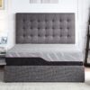 Renew - 11" King Size Cooling Fast Responding Latex Foam Mattress - Gray - Image 2