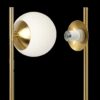 Ethereal - Modern Small Table Lamp, Desk Lamp Fixture With Globe Shade - Gold / White - Image 4