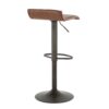 Ale - Industrial Barstool (Set of 2) - Brown - Image 4