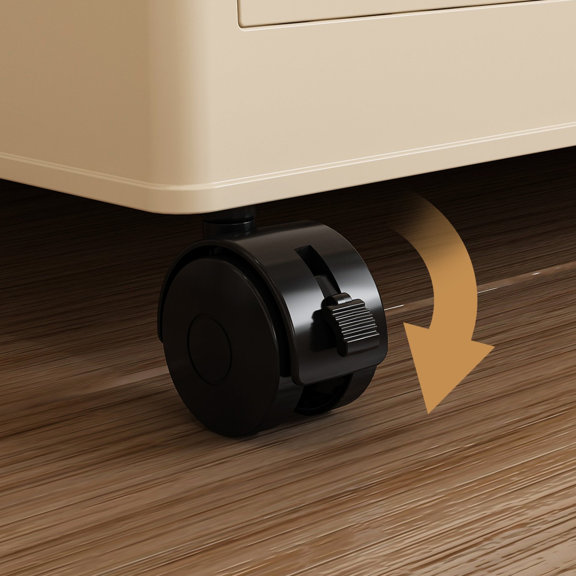 Portable Wardrobe Closet Storage Organizer For Clothes, 6 Magnetic Doors With 6 Cubes & 2 Hanging Rods, 6 Hangers - Cream White - Image 11