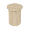 Coffee Table (Set of 2), Round Coffee Table, Modern Side Tables Accent End Table For Living Room, Apartment - Natural - Image 10