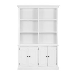 Solid Wood Cabinet - White