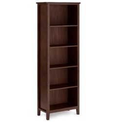 Artisan - 5 Shelf Bookcase - Russet Brown