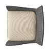 Outdoor Modern Rattan Swivel Barstool With Tapered Legs - Beige / Multibrown - Image 9