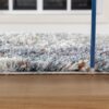 Loft Shag - 7'10" X 9'10" Shaggy Area Rug - Gray, Polypropylene - Image 2
