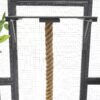 Outdoor Diy Cat House Catio With Double Enter Doors, Platforms, And Condos - Dark Gray - Image 17