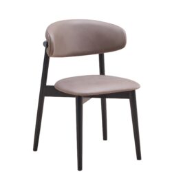 Lanae - Polished Microfiber Side Chair (Set of 2) - Gray