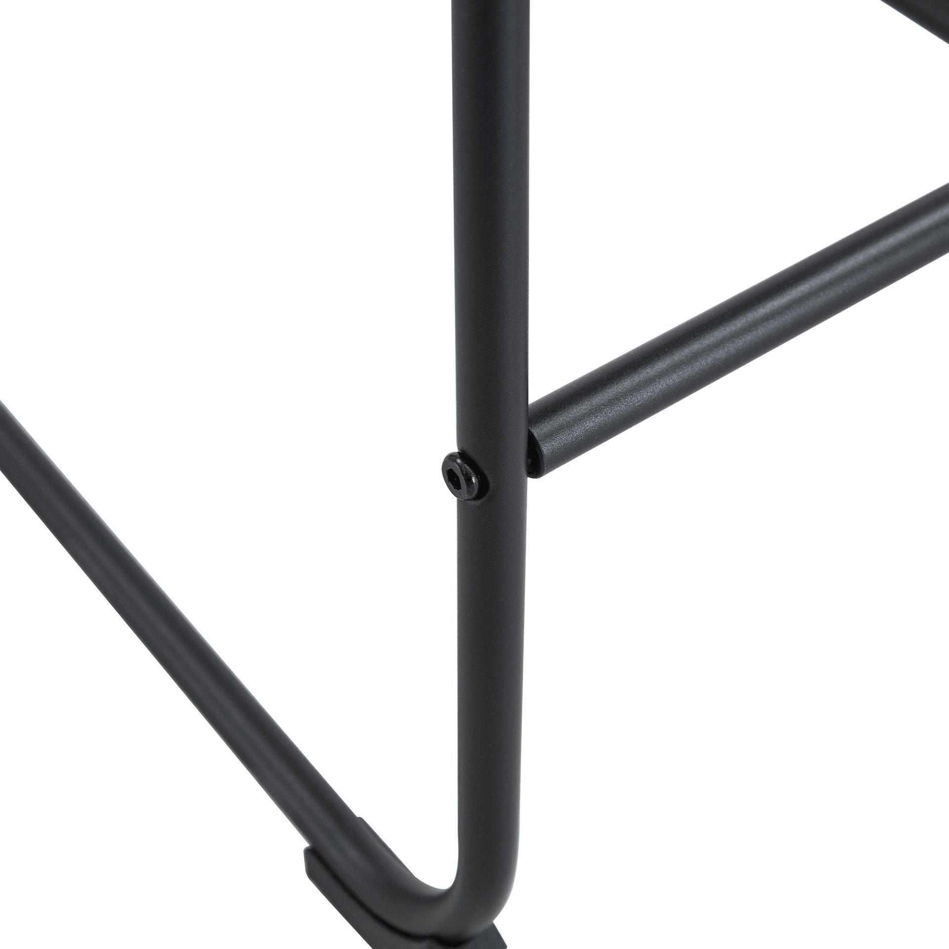 (Set of 2) Modern Minimalist Style Material Bar Stools, Suitable For Kitchen, Bar And Modern Home Design - Black - Image 14