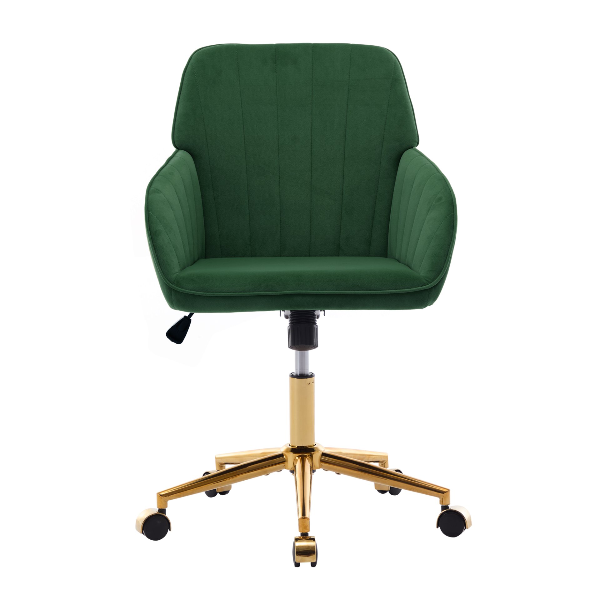Adjustable Office Chair, Ergonomic Swivel Chair, Backrest Seat, Comfortable For Long Sitting - Green - Image 6