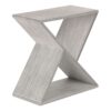 Accent Side Table, Contemporary - Gray Wash - Image 14