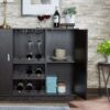 Hazen - Wine Cabinet II - Espresso - Image 5