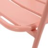 Modern Conrad Chair Set With Metal Frame - Coral - Image 13