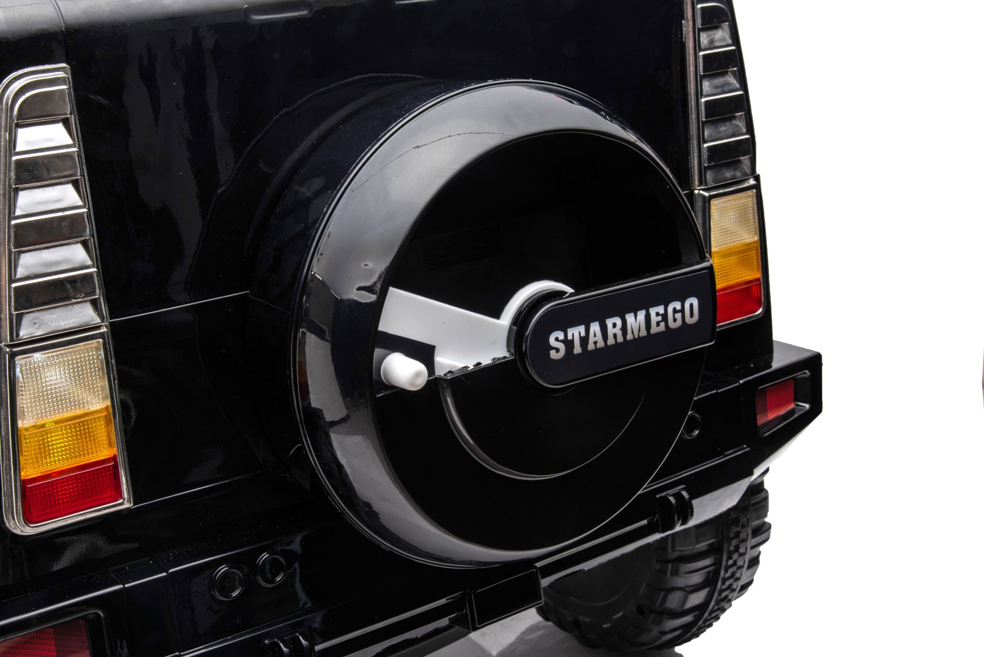 12V7A 30W*2 Four-Wheel Drive Leather Seat One Button Start, Forward And Backward, High And Low Speed, Music, Front Light, Power Display, Two Doors Can Open, 2.4G R / C, Seat Belt Four Wheel Absorber - Black - Image 27