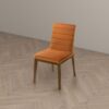 Ines - Dining Chair (Set of 2) - Brown / Burnt Orange - Image 10