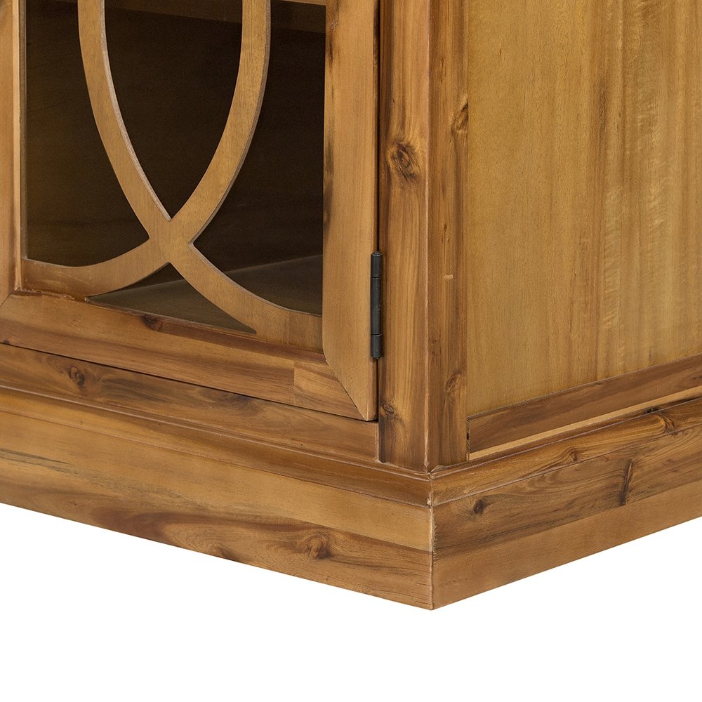 Desk Natural Wood - Brown - Image 8