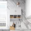 Bathroom Cabinet - White - Image 5
