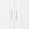 4 Door Sideboard Storage Cabinet With Door Shelf For Living Room And Dining Room, 2 Large Cabinets With Adjustable Shelf - White - Image 22