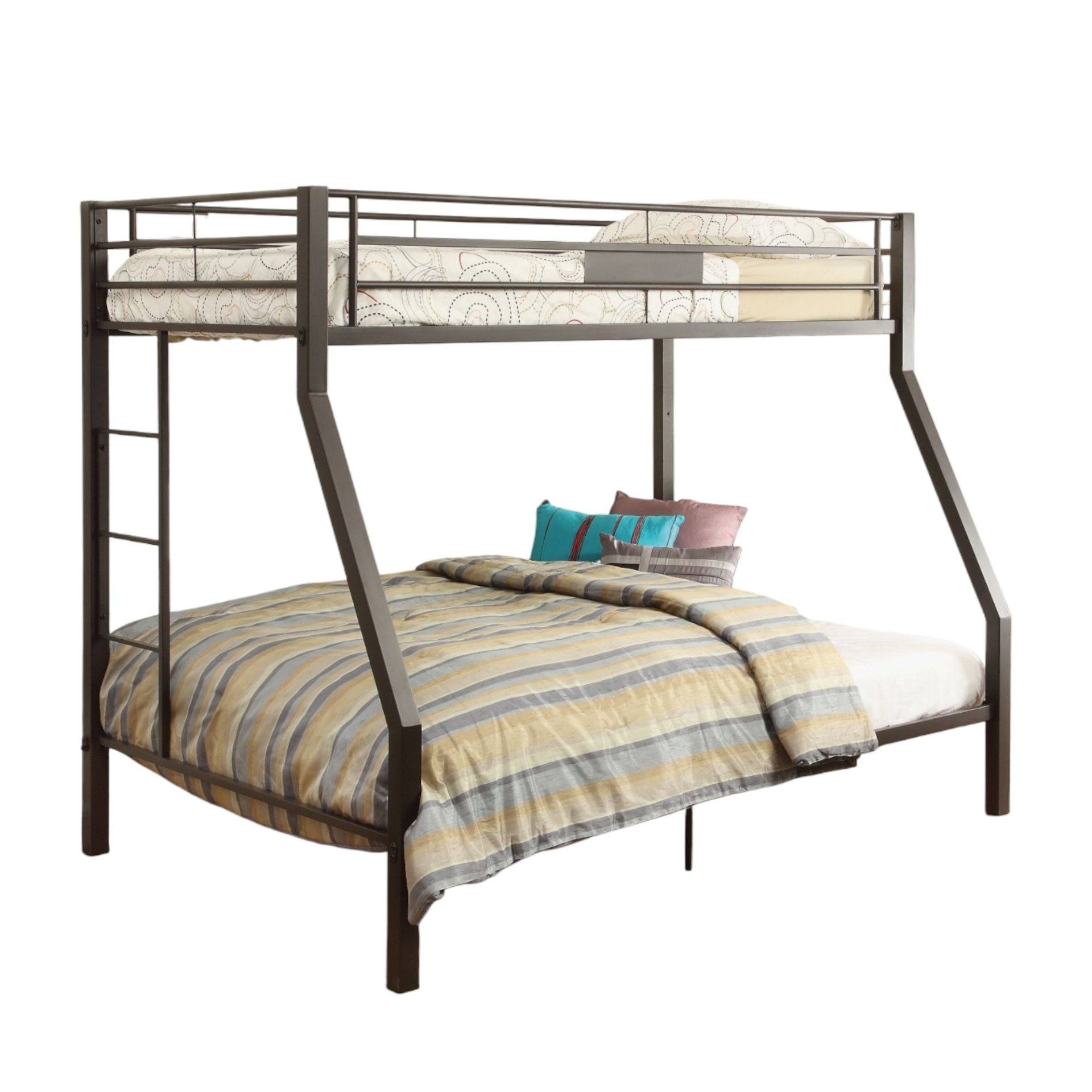 Limbra - Twin Full Bunk Bed - Sandy Brown - Image 4