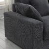 Mystic - Reversible Sectional Sofa Chaise - Dark Gray - Image 9