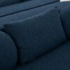 Boneless - Couch Modular Sectional Sofa With Deep Seating And Curved Design - Blue - Image 20
