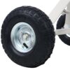 Trailer Dolly With Pneumatic Tires 600 Lb. Capacity Heavy Duty Steel - Gray - Image 7