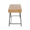 Casper - Industrial Desk - Black / Brown - Image 2