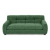 Modern Pet Sofa With Backrest And Armrests For Small And Medium Dogs Linen Upholstery - Green - Image 9