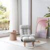 Reclining Chair - Gray - Image 6