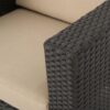 Puerta - Club Chair Outdoor Comfort Weather Resistant Cushions - Mixed Black - Image 13