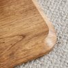 Modern Style Glass Top Coffee Table With Base Suitable For Living Rooms And Lounge Areas - Natural Wood - Image 9