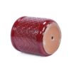 3 Pieces Ceramic Flowerpot, Planter For Patio & Garden Or Windowsills - Bean Paste Red - Image 12