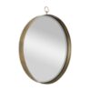 Round Mirror, Circle Mirror With Iron Frame For Living Room Bedroom Vanity Entryway, Hallway - Gold - Image 2