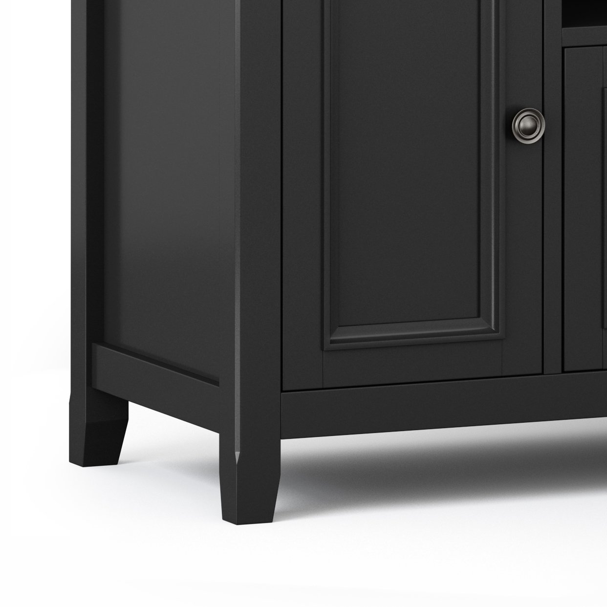 Amherst - Wide TV Media Stand - Black - Image 5