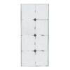 Traditional Decor Style Rectangle Antique Glass Wall Mirror, Wall Decor For For Bathroom Entryway Console Lean Against Wall - Black - Image 3