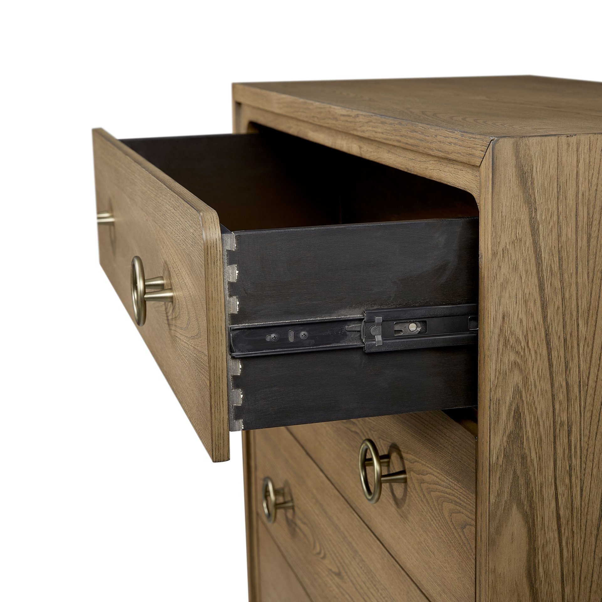 5 Drawer Dresser - Latte - Image 7