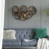 SerethaLeaf Wall Decor - Gold - Image 6