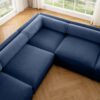 Contemporary Modular Sectional Sofa With Storage In Soft - Blue - Image 13