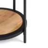 Jenna - Round Side Table - Natural - Image 2