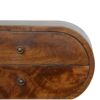 Circular Nightstand - Chestnut - Image 4