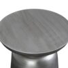 Toby - Metal Accent Table - Silver - Image 5