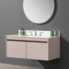 Marble Vanity Top With Undermount Sink And Backsplash, Sintered Stone - Carrara White - Image 19