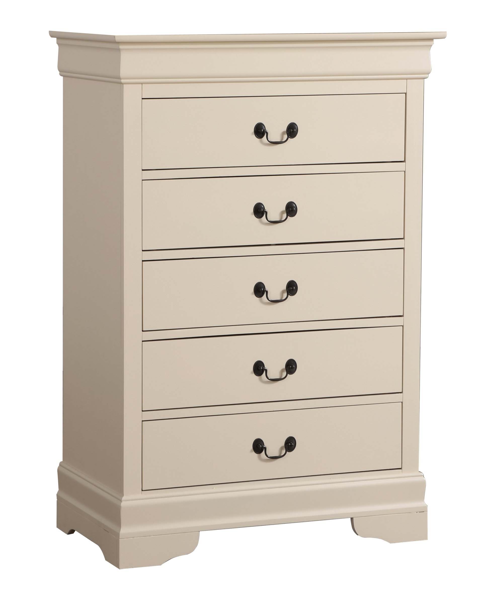 Traditional Style Storage Chest - Beige - Image 3