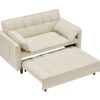 Upholstered Broaching Machine, Plank Support, Upholstered Frame Broaching Machine, Twin Bed - Beige - Image 11